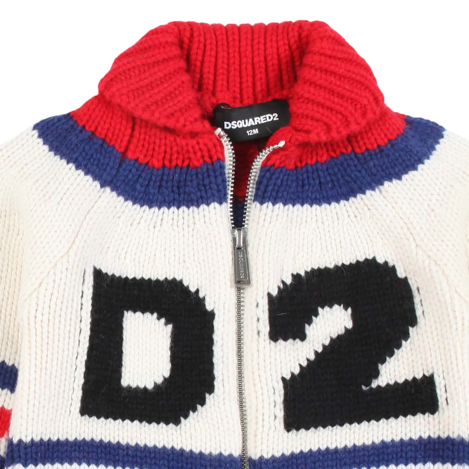 Baby Pullover Unisex Multicolor Con Zip