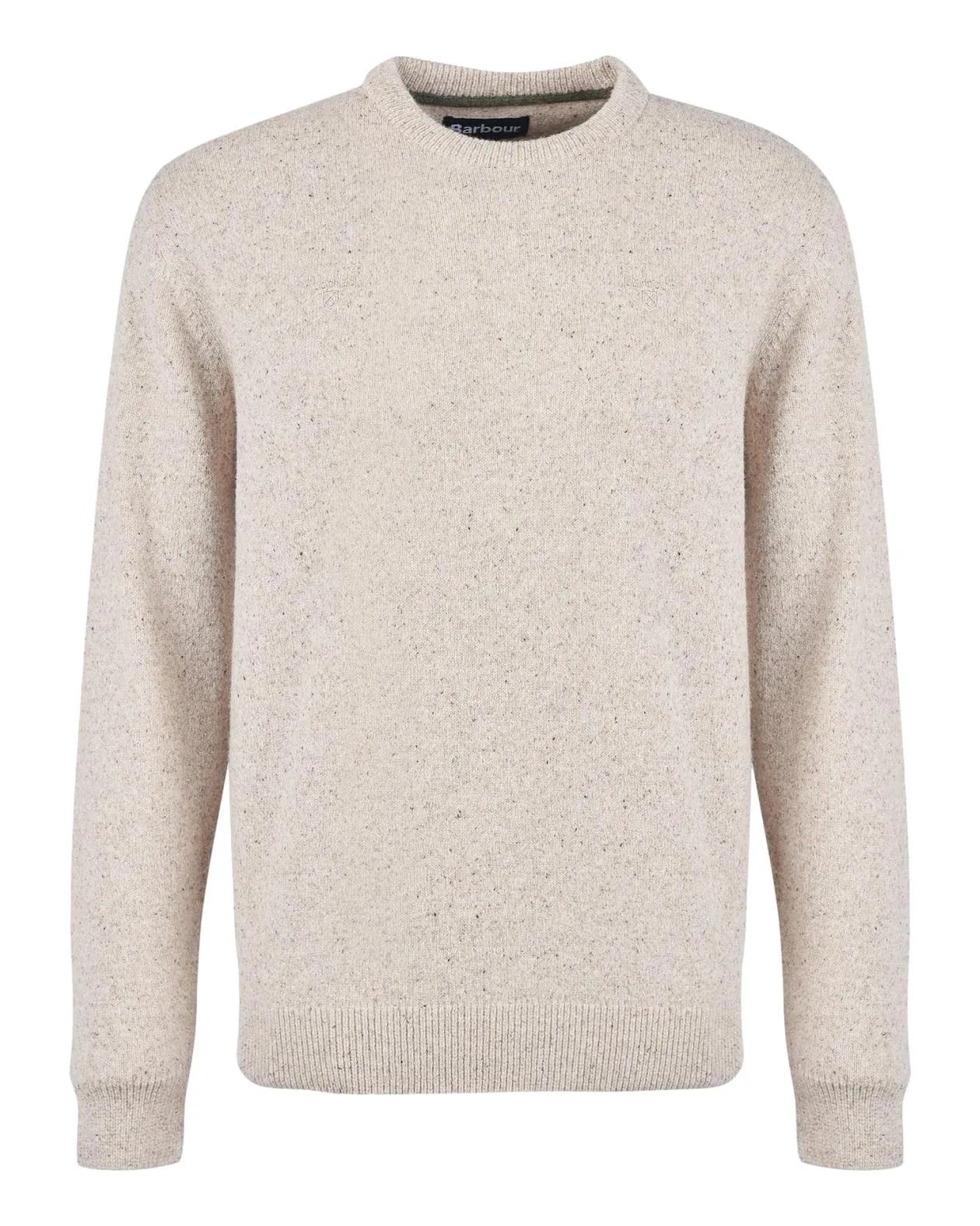 Barbour – Maglione girocollo beige