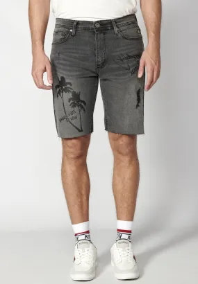 BERMUDA COWBOY STRECTH REGULAR FIT  - Shorts di jeans