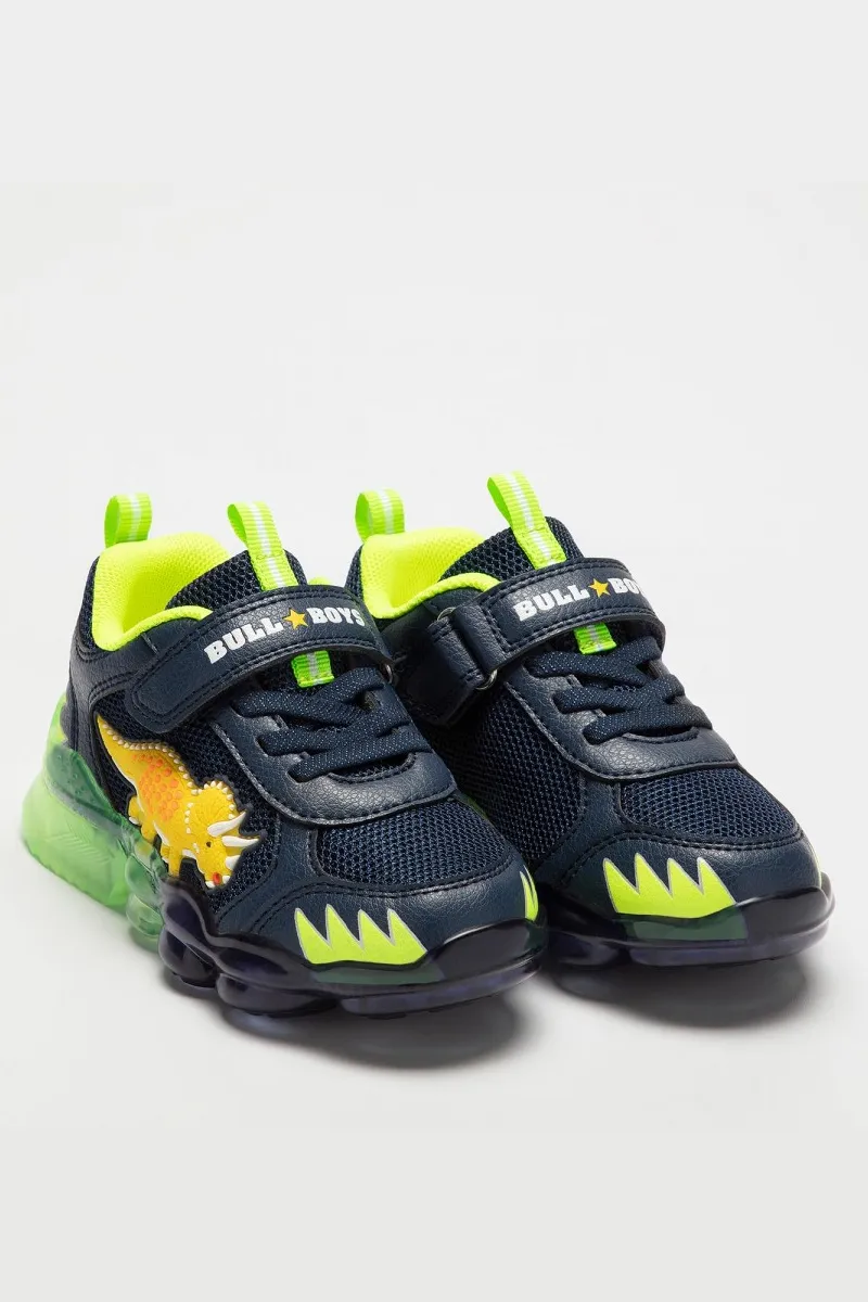 Bull Boys  Sneaker TRICERATOPO LUCI
