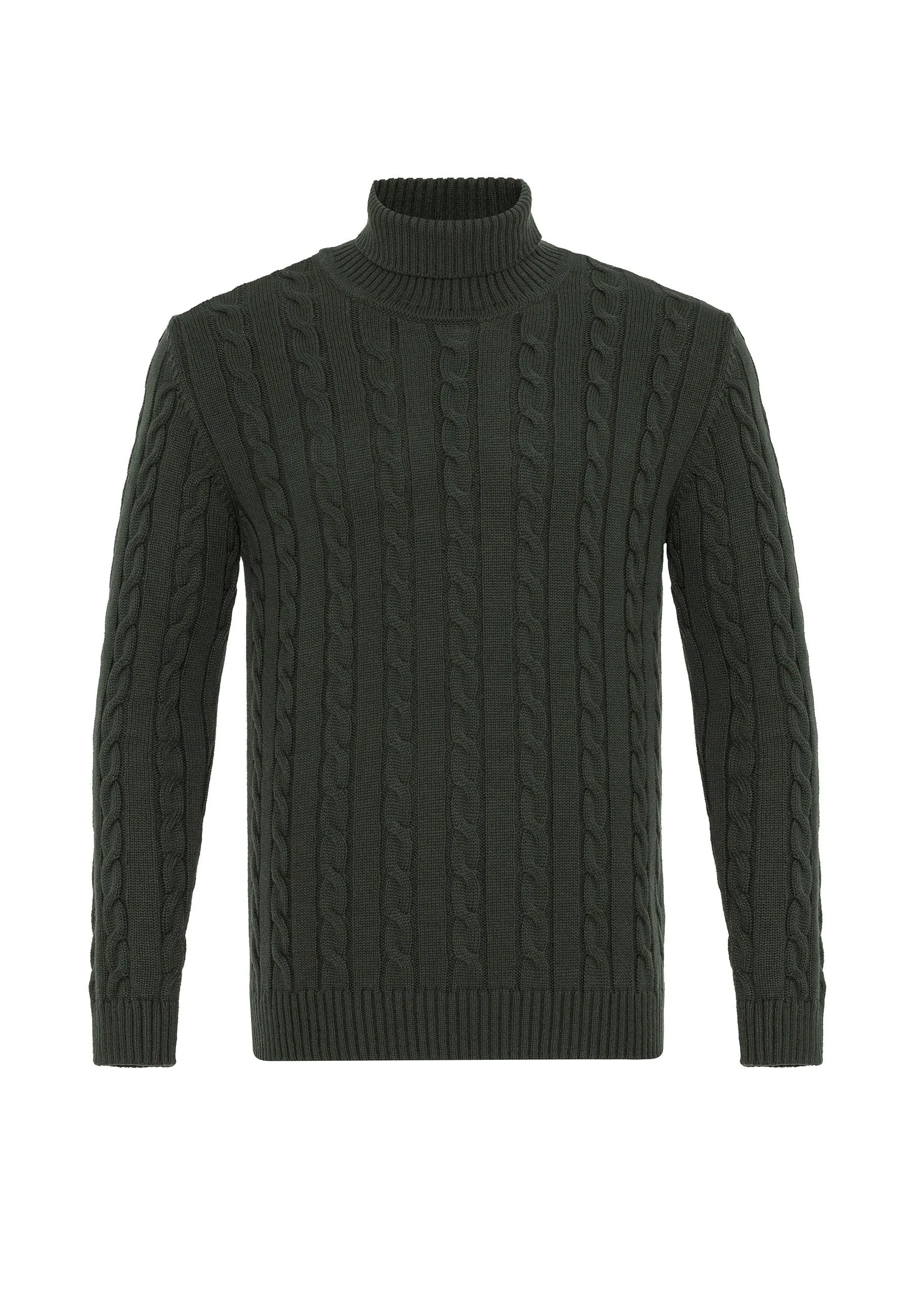 CABLE TURTLENECK - Maglione