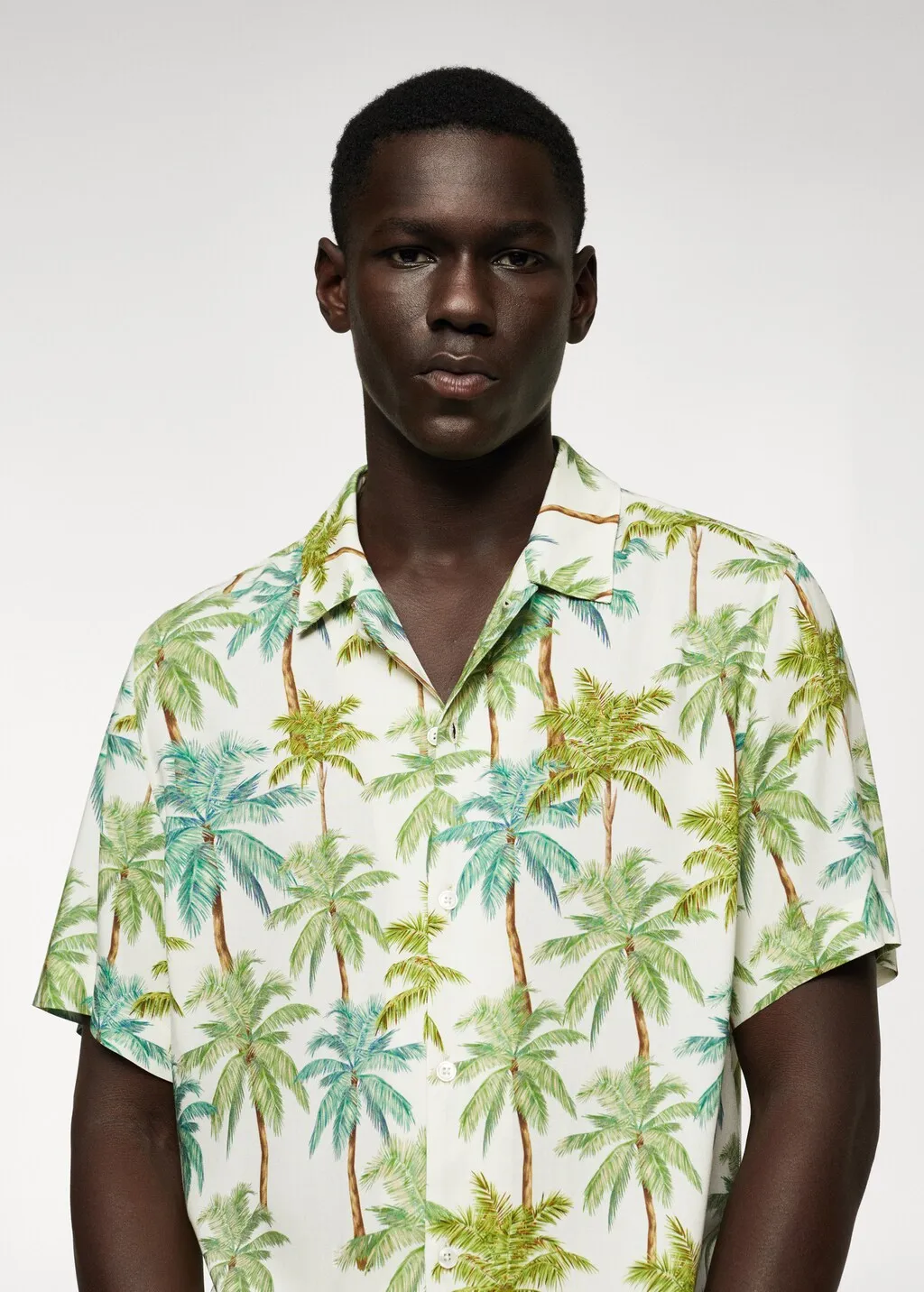 Camicia fluida hawaiana