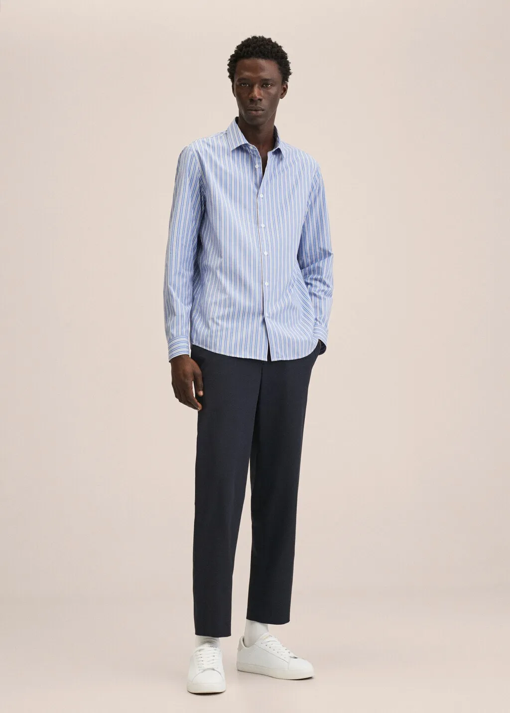 Camicia righe termoregolante