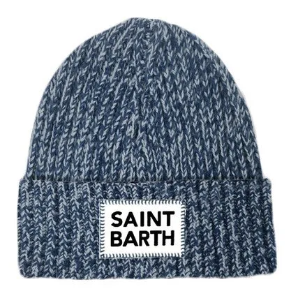 Cap with Embroidery / Blue