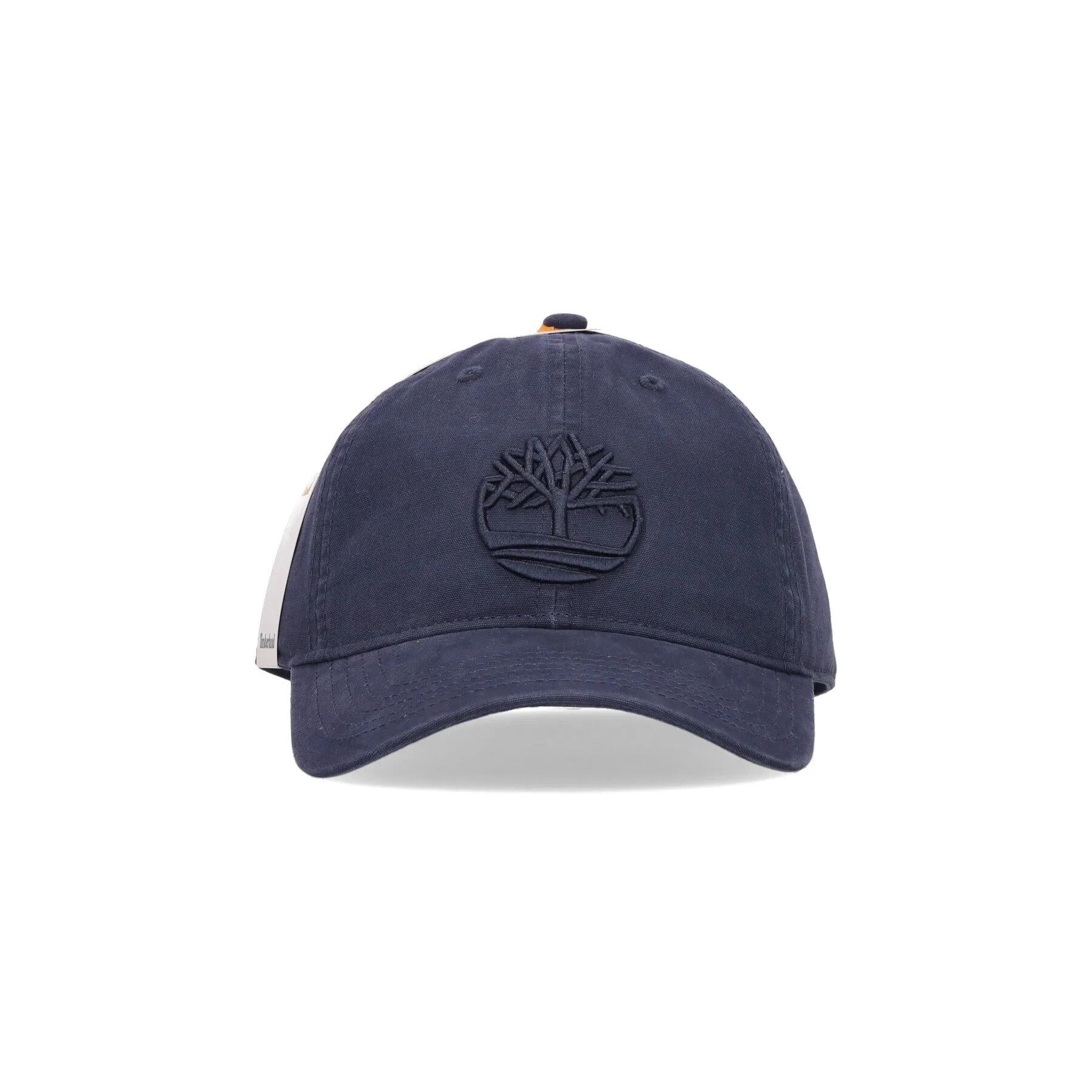 Cappellino Visiera Curva Uomo Canvas Baseball Cap Peacoat