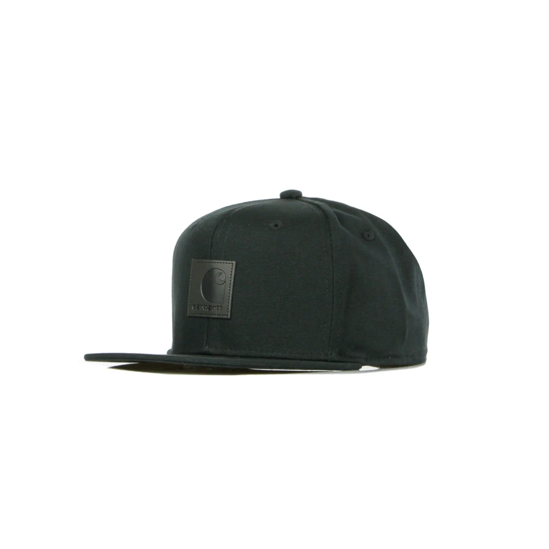 Cappellino Visiera Piatta Uomo Logo Cap Black