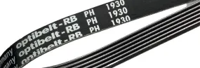 Cinghia di trasmissione OPTIBELT RB, Lungh. 965 mmmm, Largh. 18.72 mmmm, in Gomma