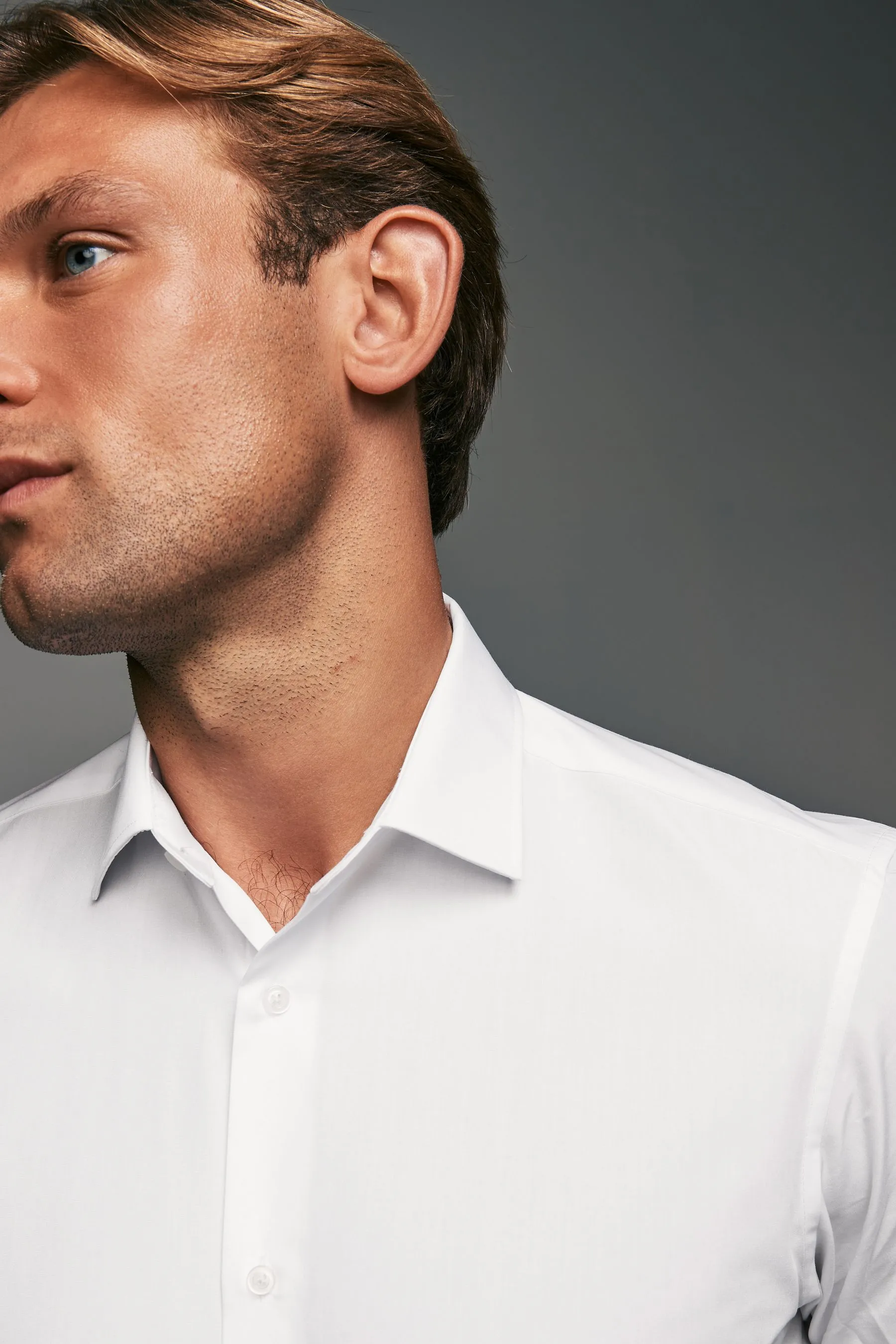 Confezione da 3 di camicie Easy Care con polsino singolo    