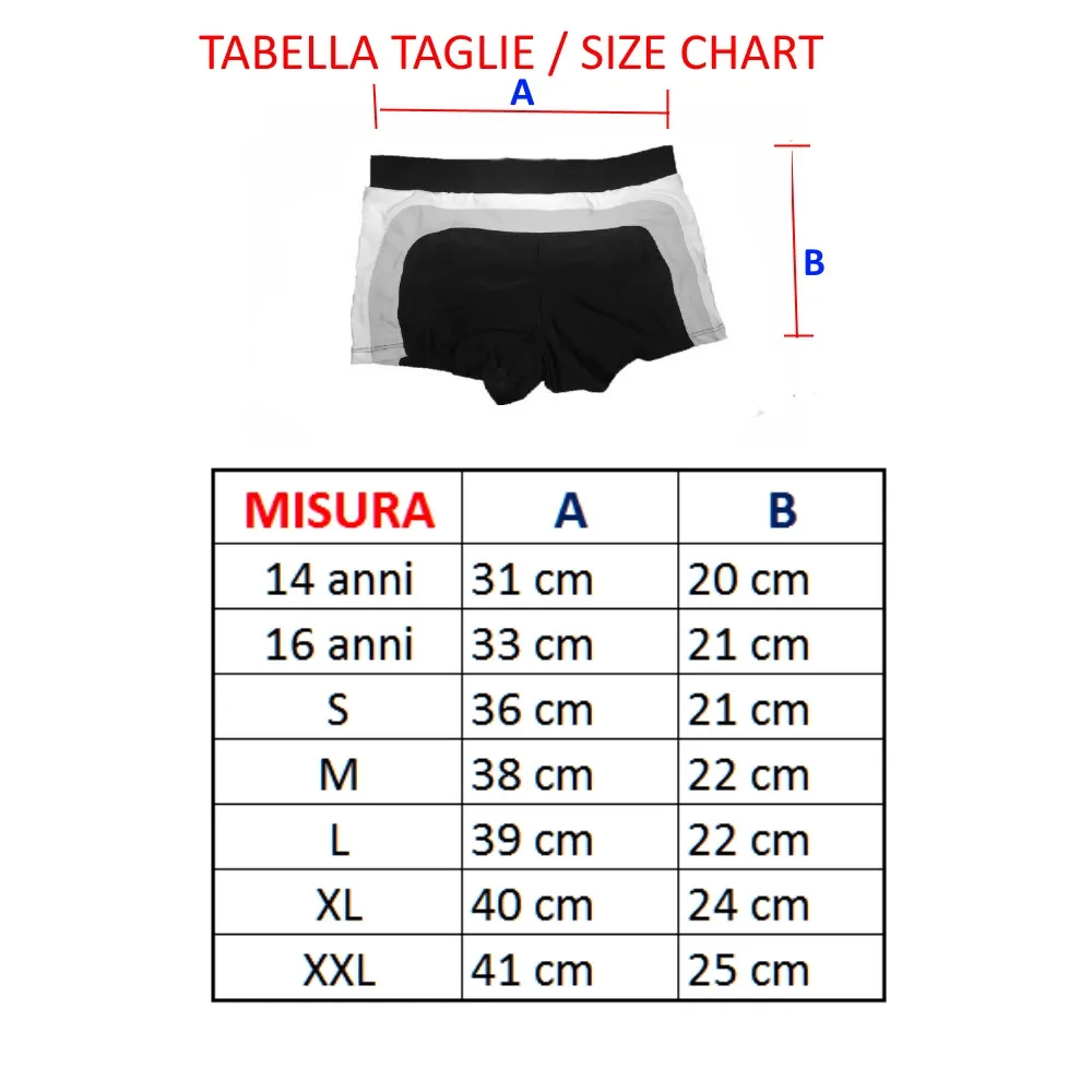 Costume Da Bagno Ragazzo Parigamba Boxer Milan Mare Piscina PS 24061