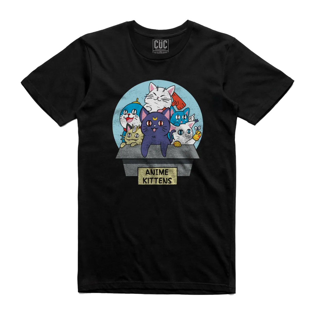 CUC T-Shirt Anime Kitties- #chooseurcolor