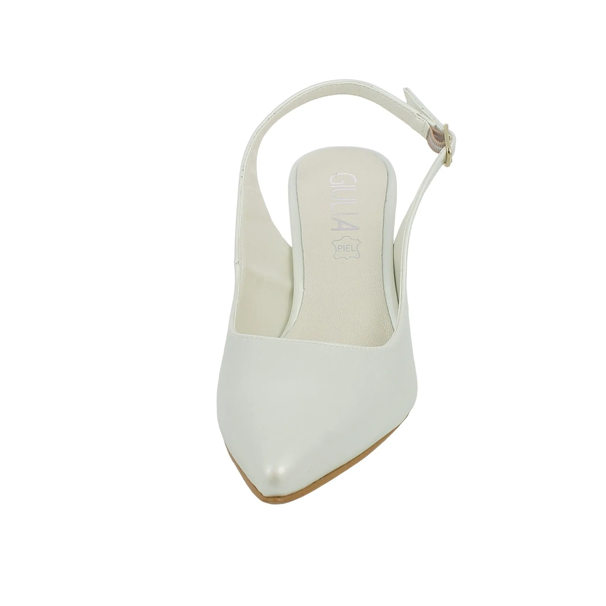 Giulia  Scarpa a punta Novia con slingback 