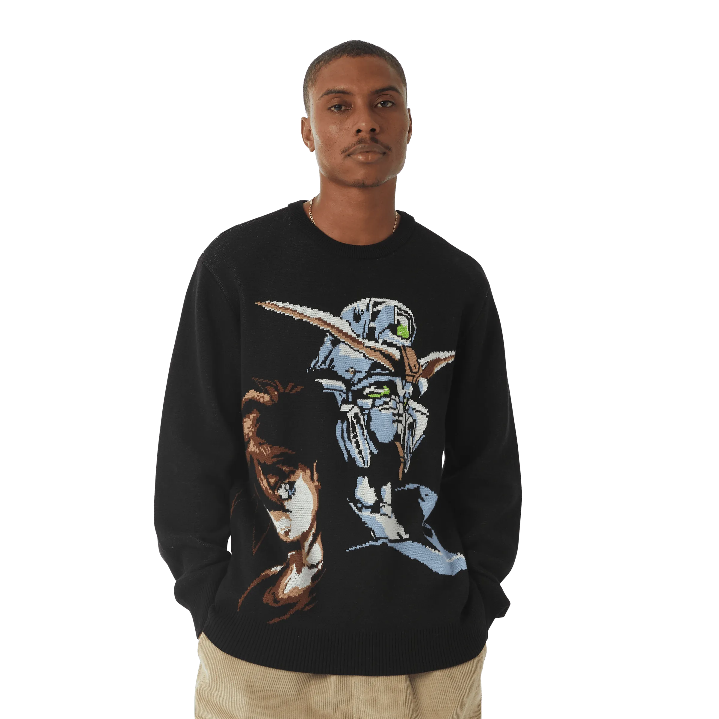 GUNDAM WING CREWNECK SWEATER
