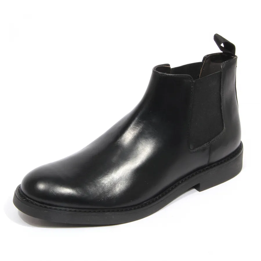 H6702 beatles uomo BRITISH PASSPORT man boots black