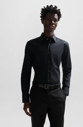 Hugo Boss  ---------    ------------BOSS Camicie H-hank-kent-c1-214 10219212 01 nero BLACK 0001