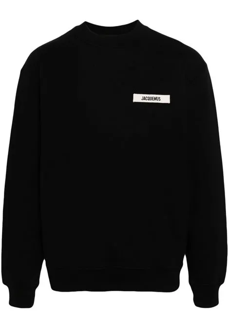 JACQUEMUS FELPA LE SWEATSHIRT GROS GRAIN