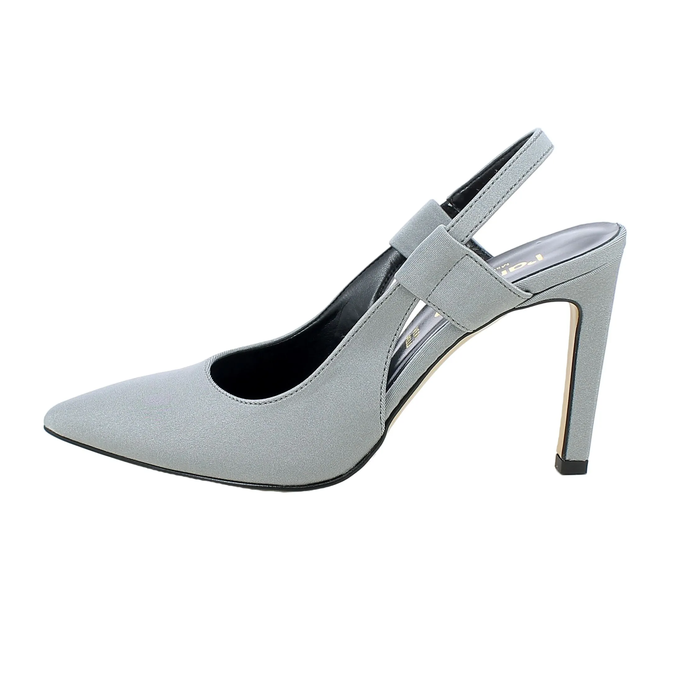 L'Angolo  Sandalo Dorè Grigio con slingback 