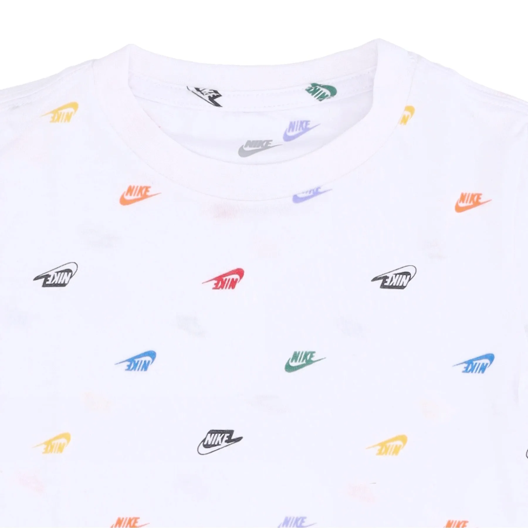 Maglietta Bambino Futura Monogram Aop Tee White