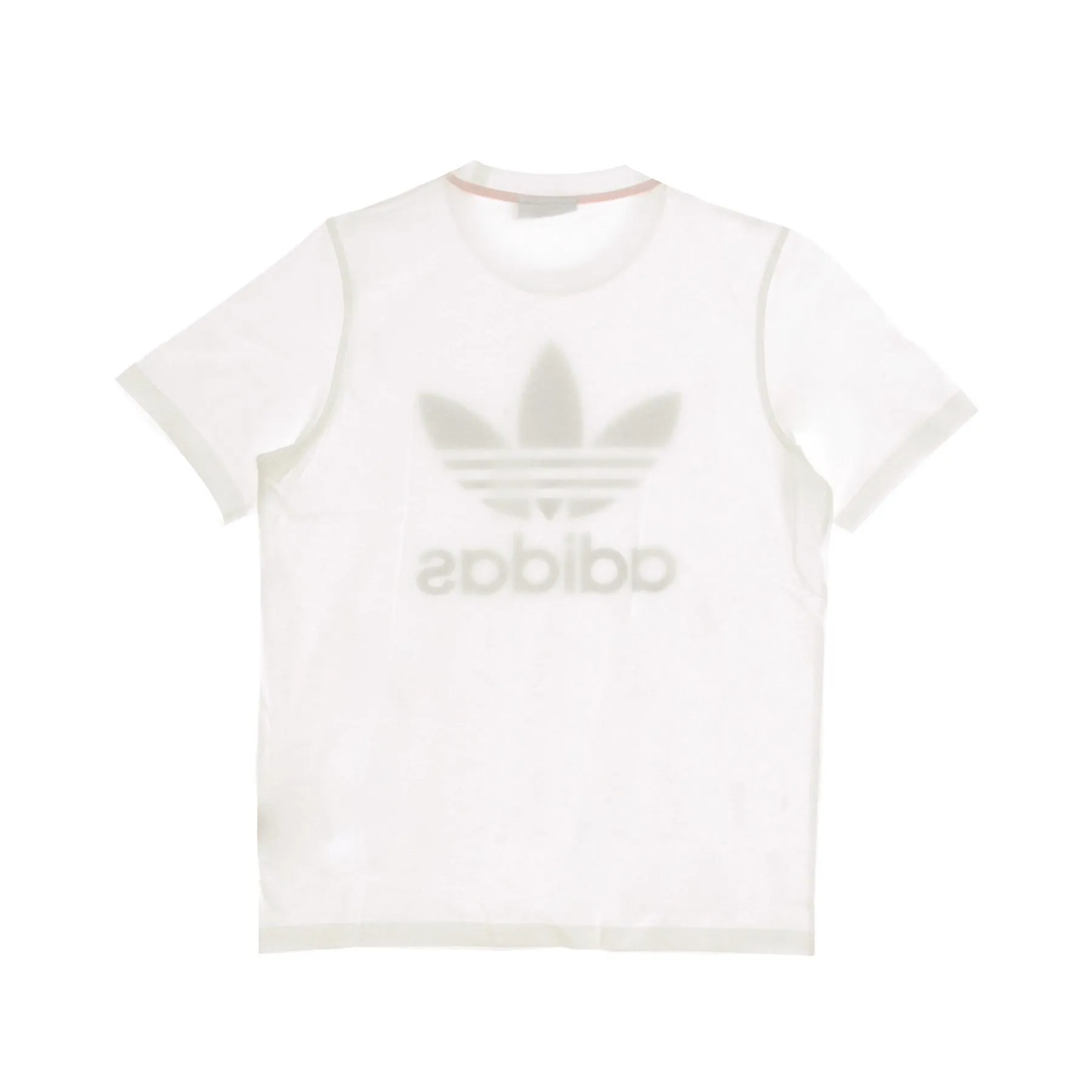 Maglietta Uomo Camo Trefoil Tee White