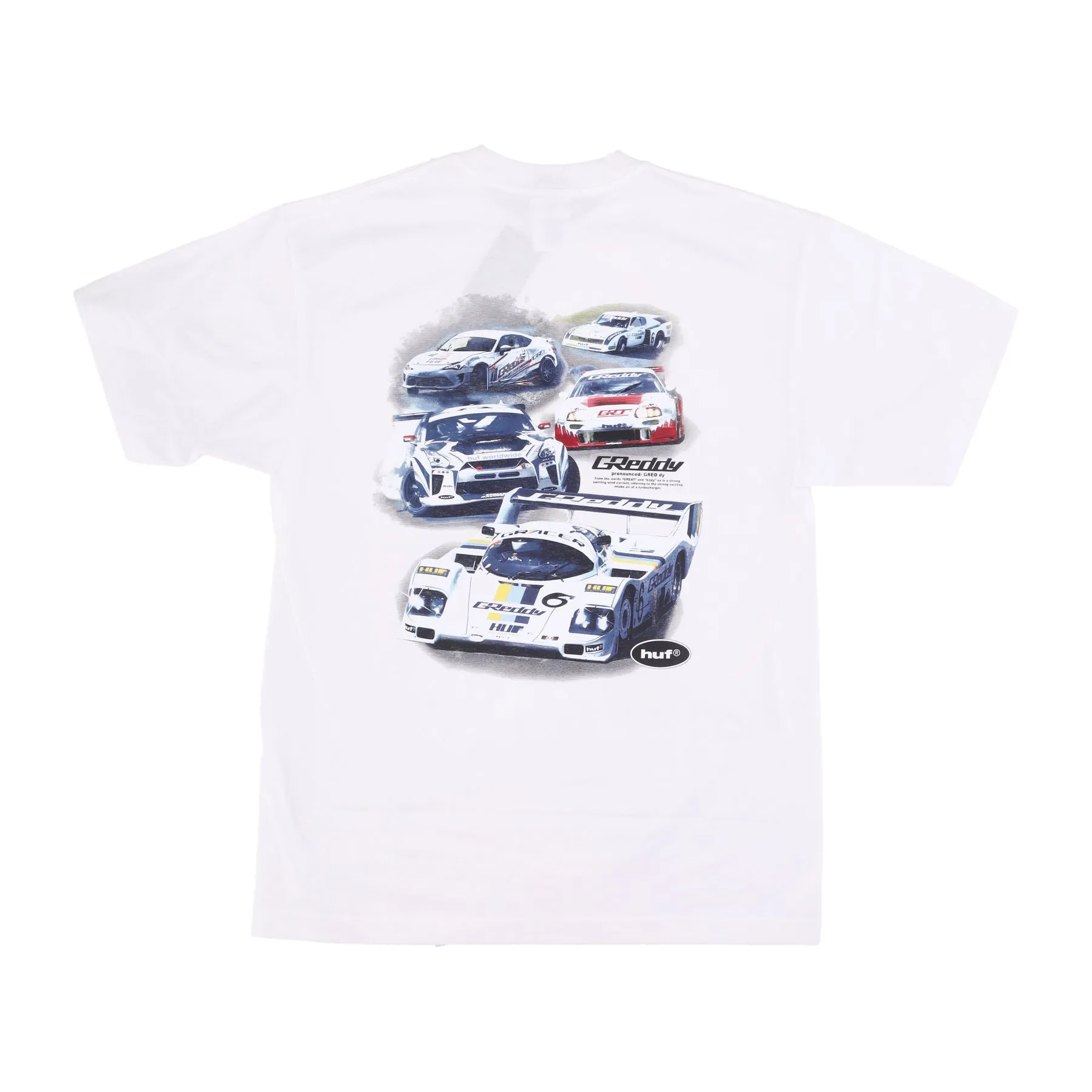 Maglietta Uomo Tee X Greddy White