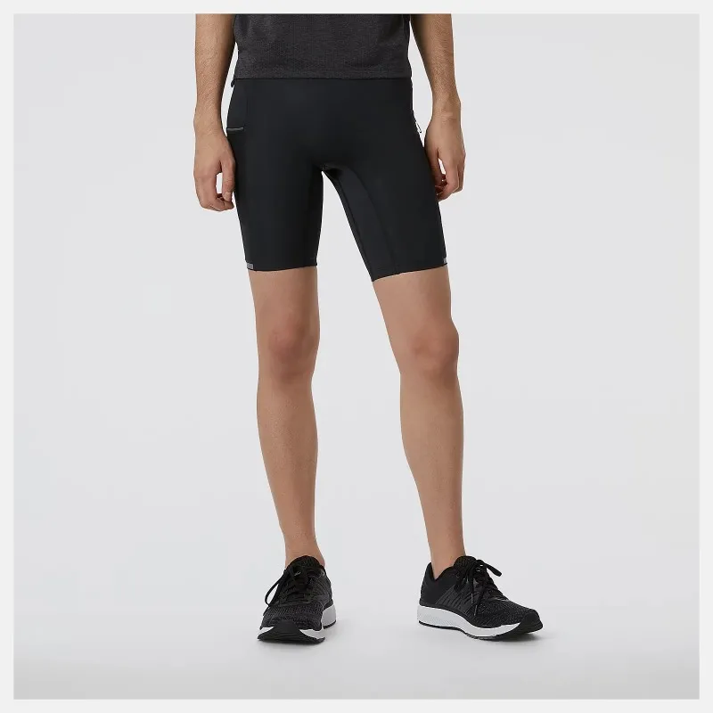 NEW BALANCE Leggings Q Speed 9 Inch Half BLACK