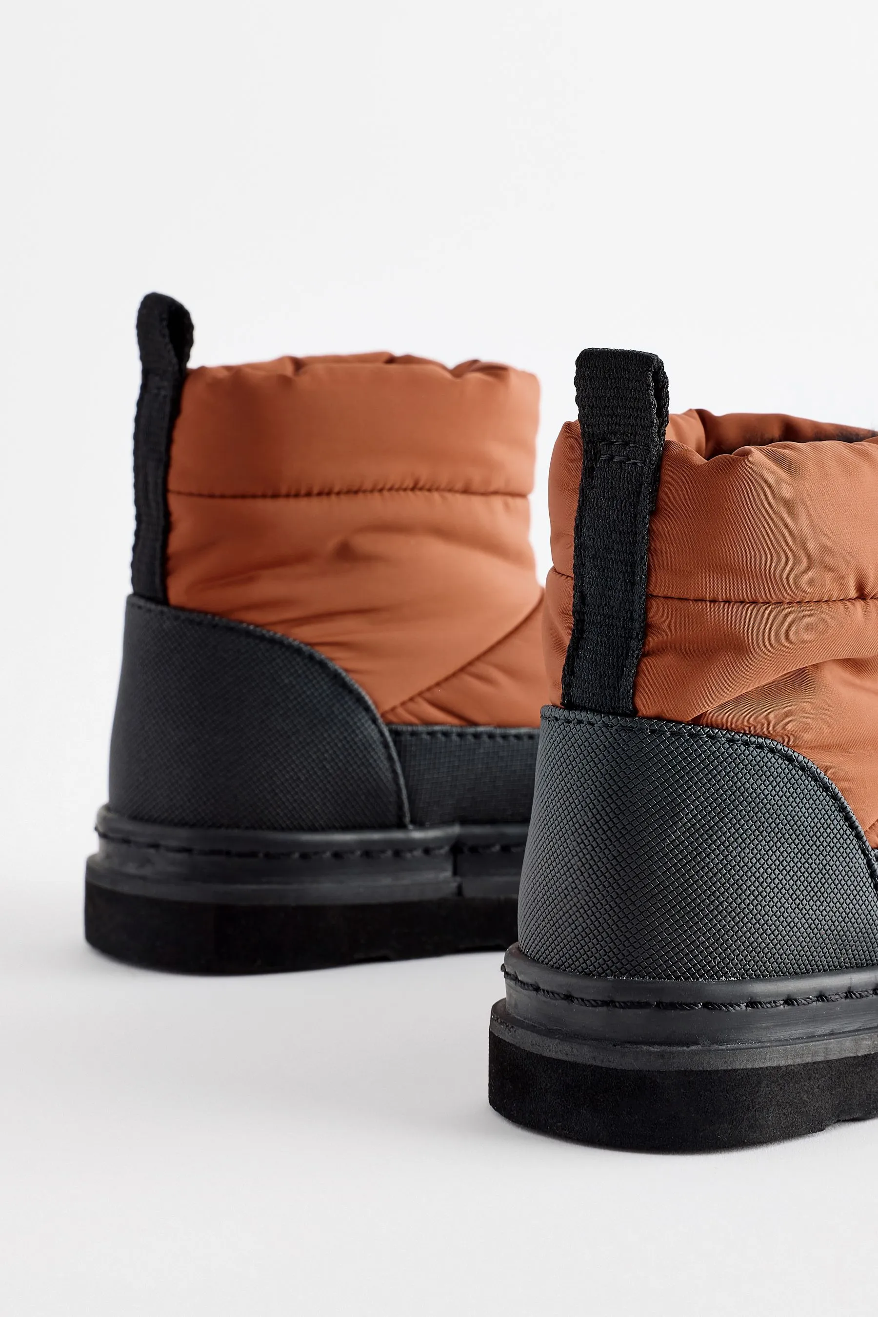 Quilted Warm Lined Water Repellant Boots    
