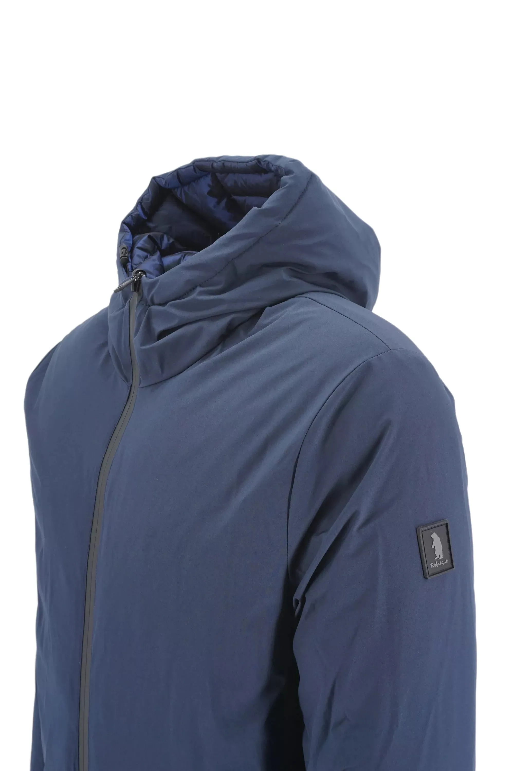 Reversible Jacket with Refrigue Logo / Blue