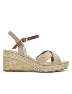 Sandalo donna U.S Polo Assn agata 179 canvas beige