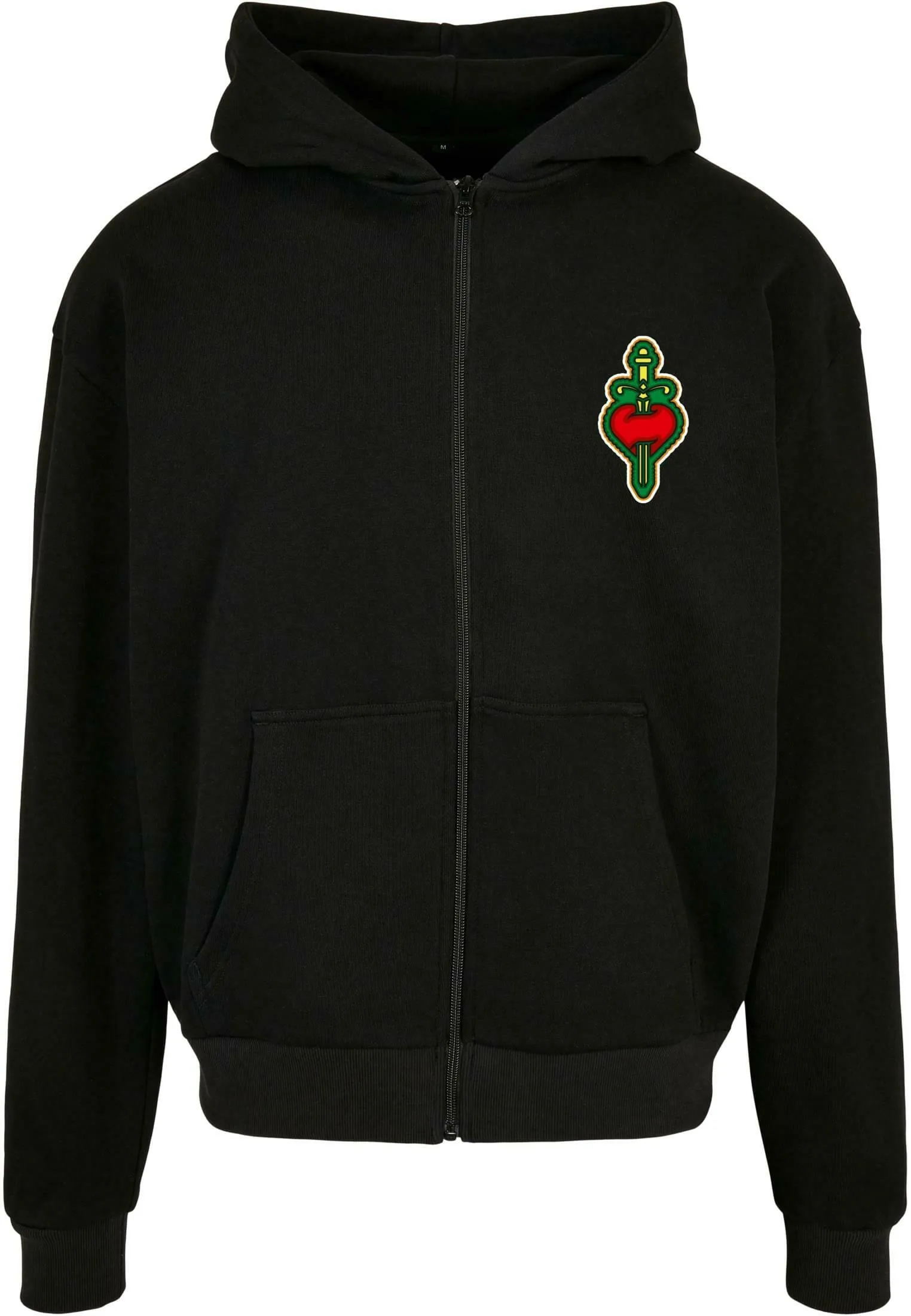 SANTA MONICA HEAVY OVERSIZE HOODY - Felpa con zip