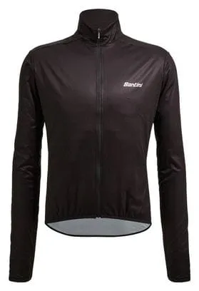 Santini Nebula Windbreaker Jacket Black
