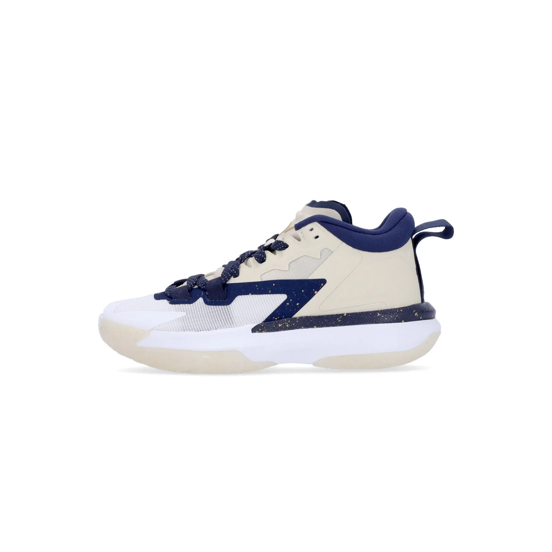 Scarpa Basket Ragazzo Jordan Zion 1 (gs) Fossil/midnight Navy/white/metallic Gold