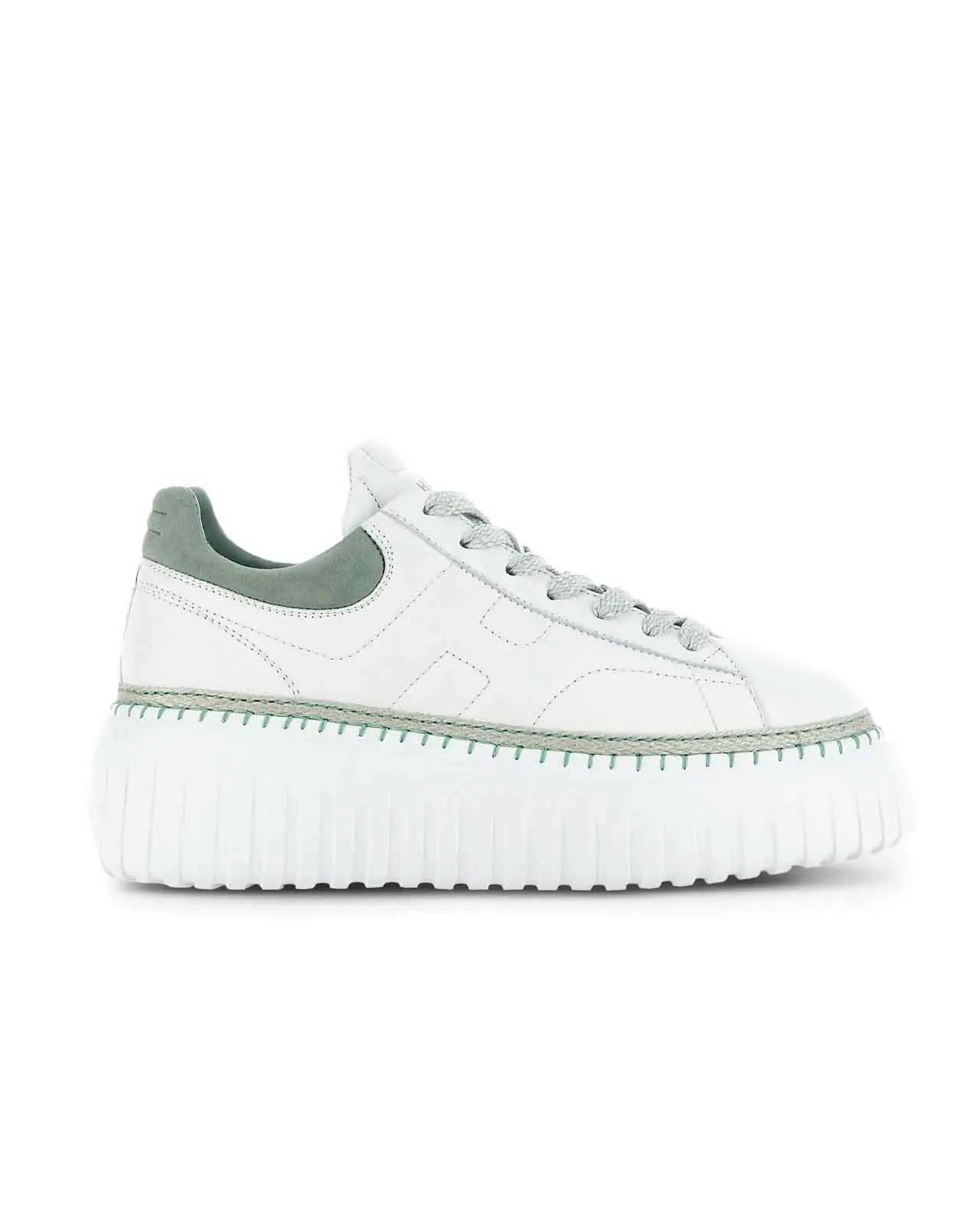 Sneaker H69 bianco pistacchio