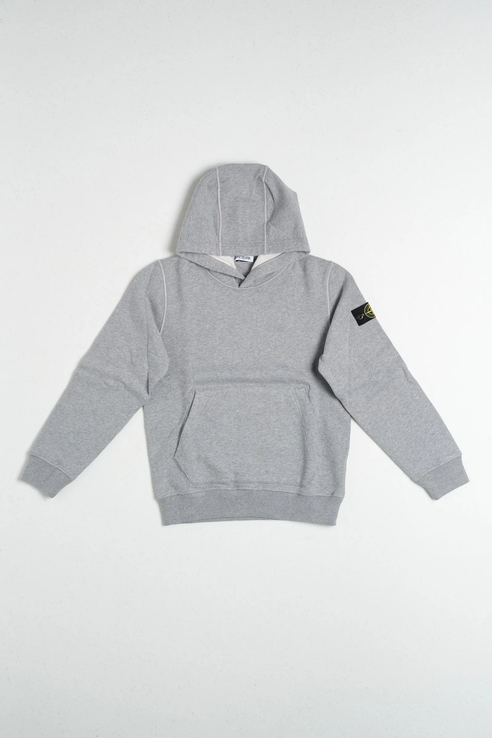 Stone Island Hooded Sweatshirt Grigio Bambino