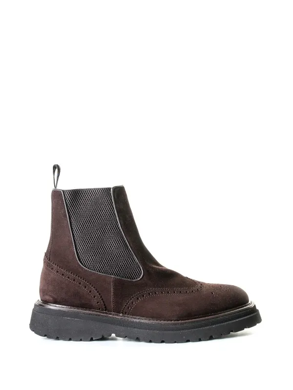 Suede Beatles boots