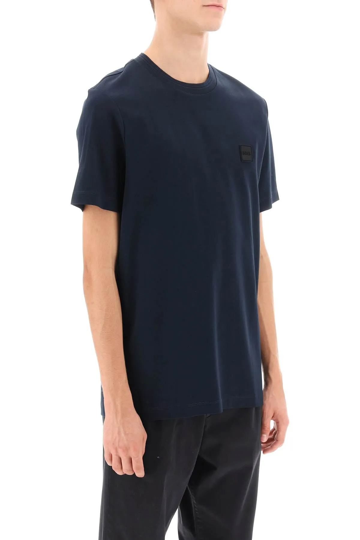 T Shirt Tiburt Con Patch Logo