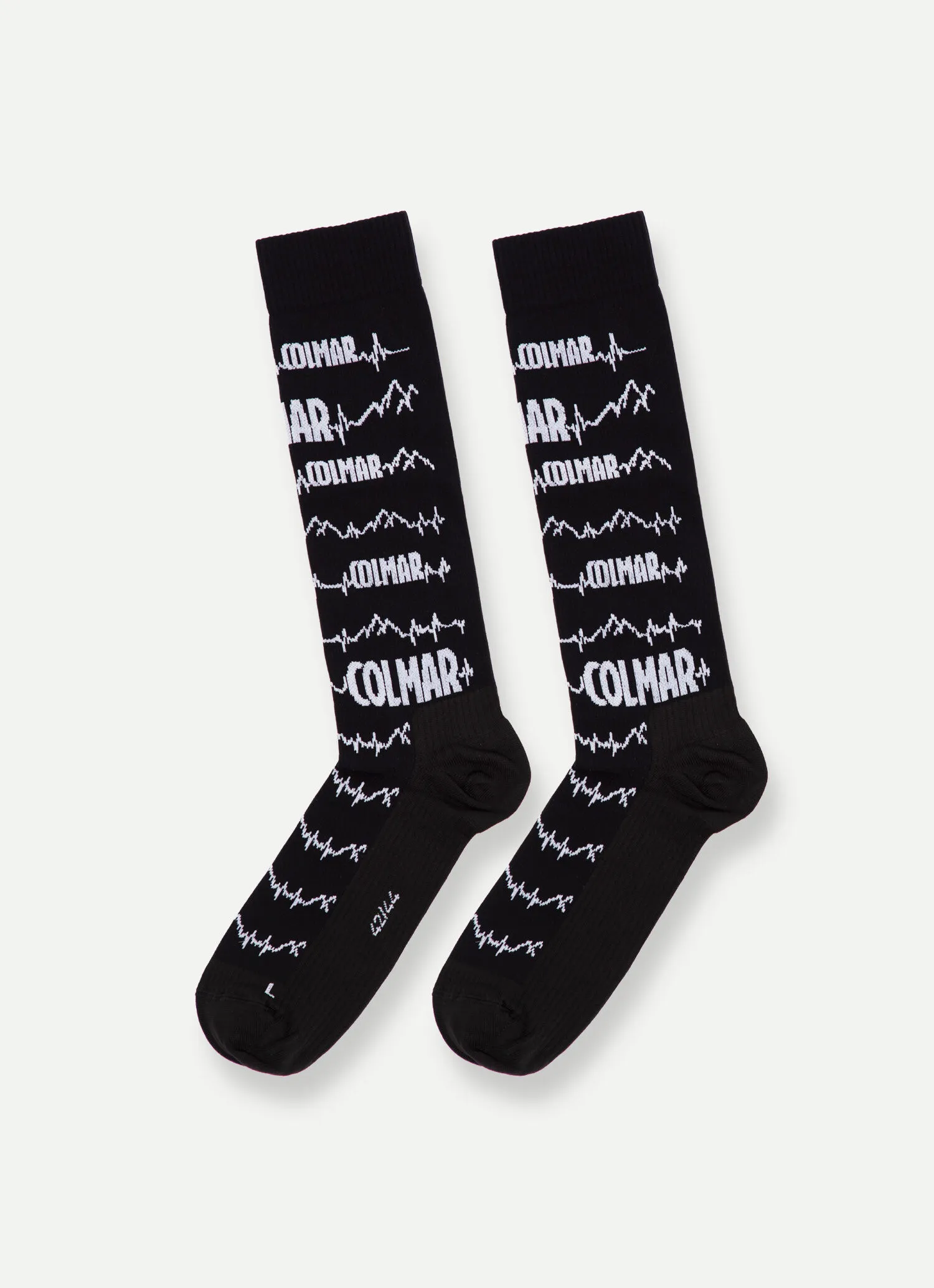 Unisex socks with mountain design
