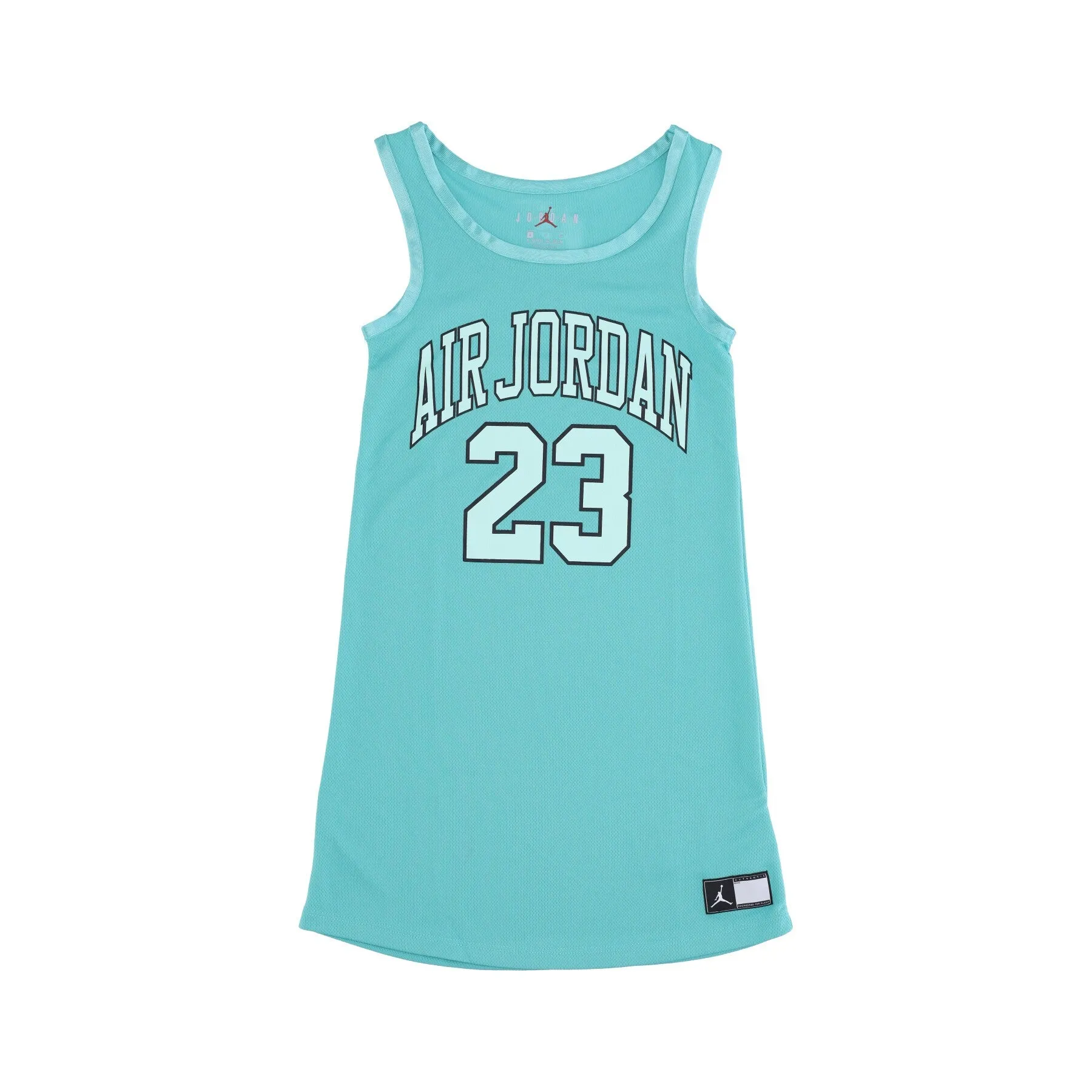 Vestito Ragazza Hbr Jordan Jersey Dress Washed Teal