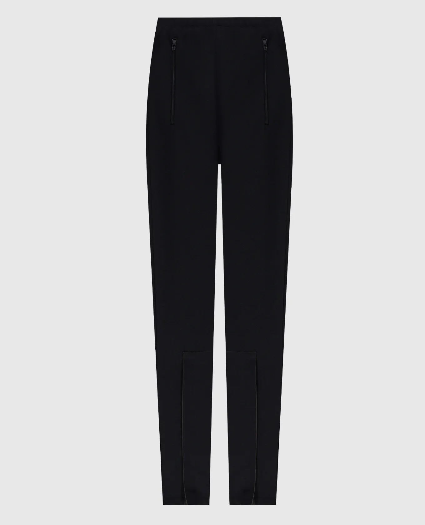 WARDROBE.NYC Leggings neri con cerniere W2014R05